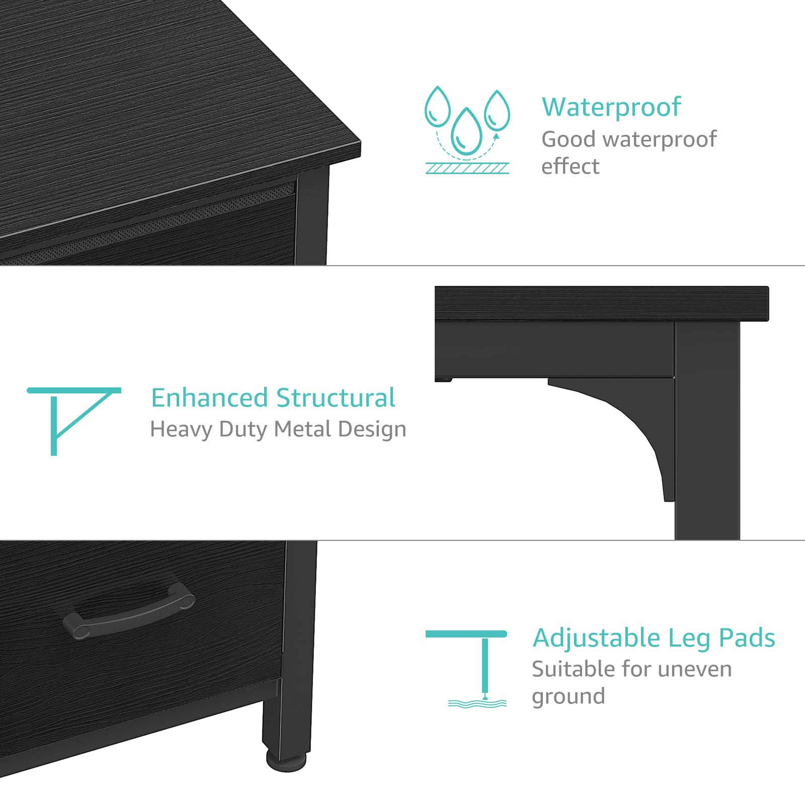Lufeiya desk assembly instruction included for quick setup