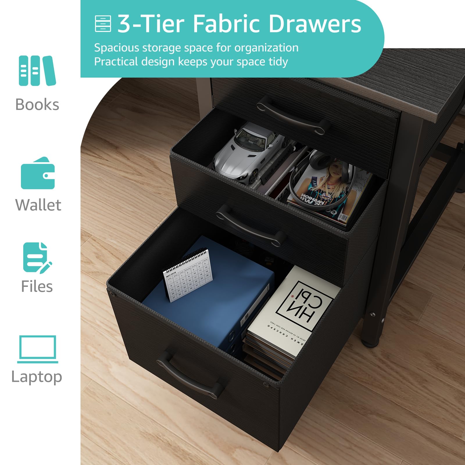 Lufeiya desk floor protectors prevent scratches and reduce movement noise