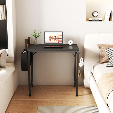 Lufeiya desk featuring sturdy legs and adjustable pads for stability and floor protection.