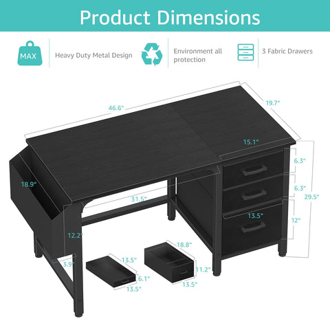 Lufeiya file drawer closeup shows versatile filing capacity