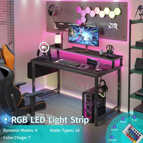 Lufeiya RGB LED lights offer customizable ambiance for work or play