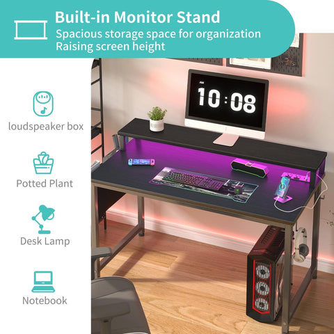 Lufeiya monitor stand elevates displays to eye level for comfortable viewing