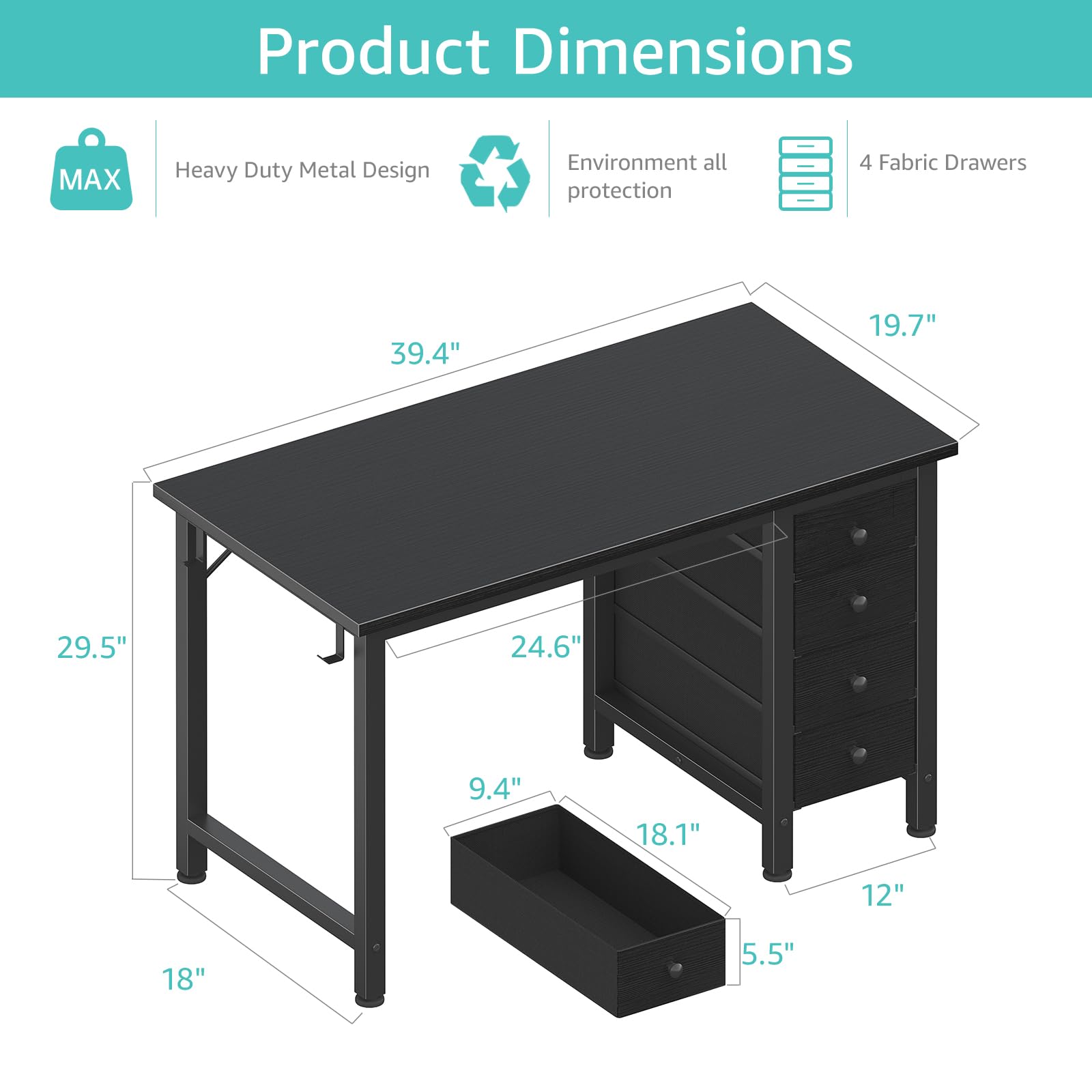 Lufeiya desk assembly instructions image for quick setup