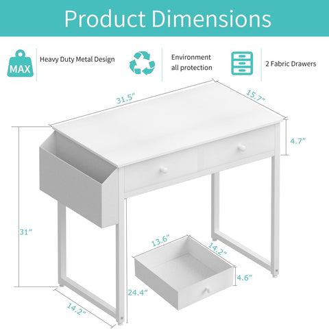 Sturdy steel brackets boost stability for confident writing sessions.