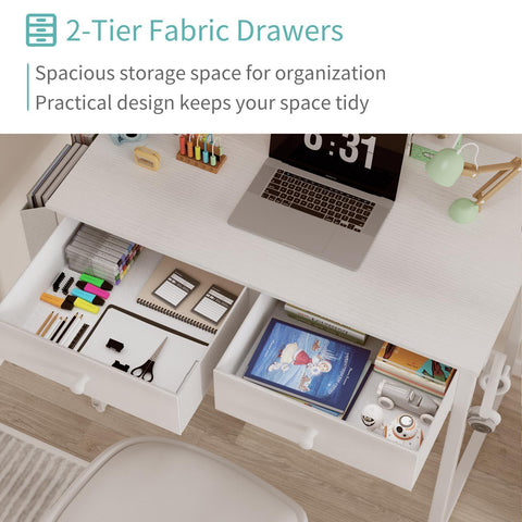 Lufeiya desk compact silhouette demonstrates patent-approved efficiency for small spaces.
