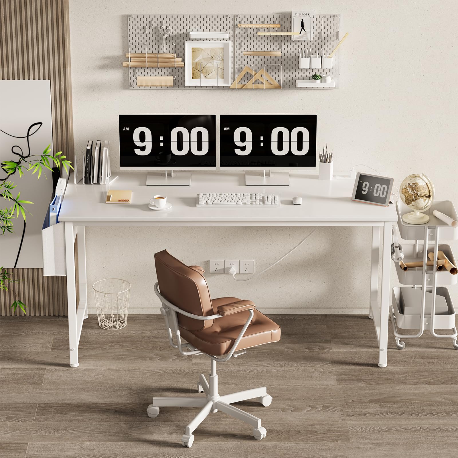 Lufeiya teen study table in modern design for bedroom and study corner