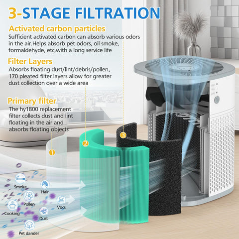 LUFFYLIVE HY1800 four-pack packaging for easy maintenance