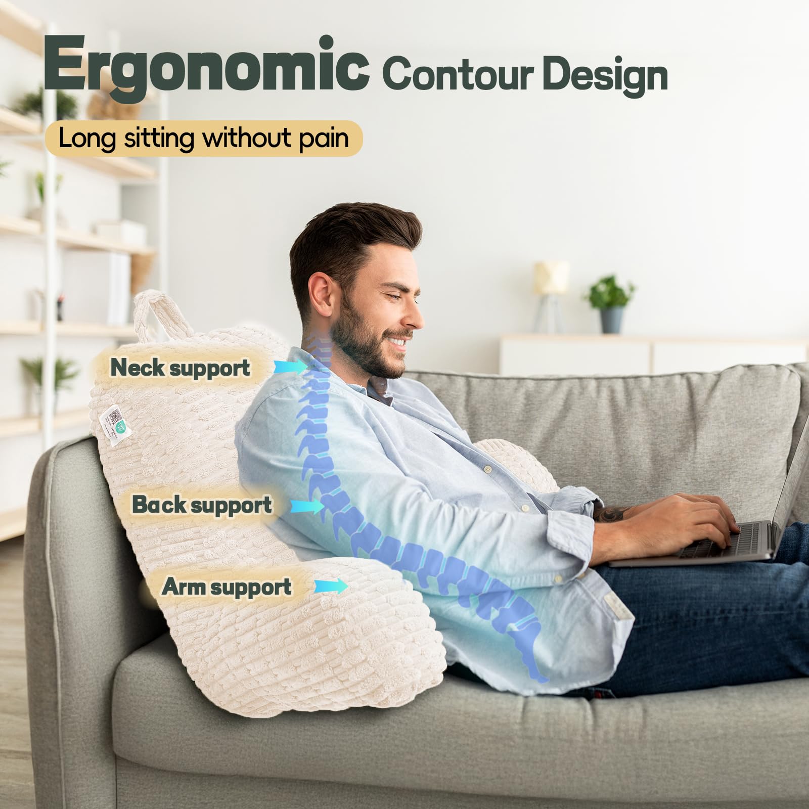 LUISOF memory foam blend interior demonstrates cloud-like comfort.