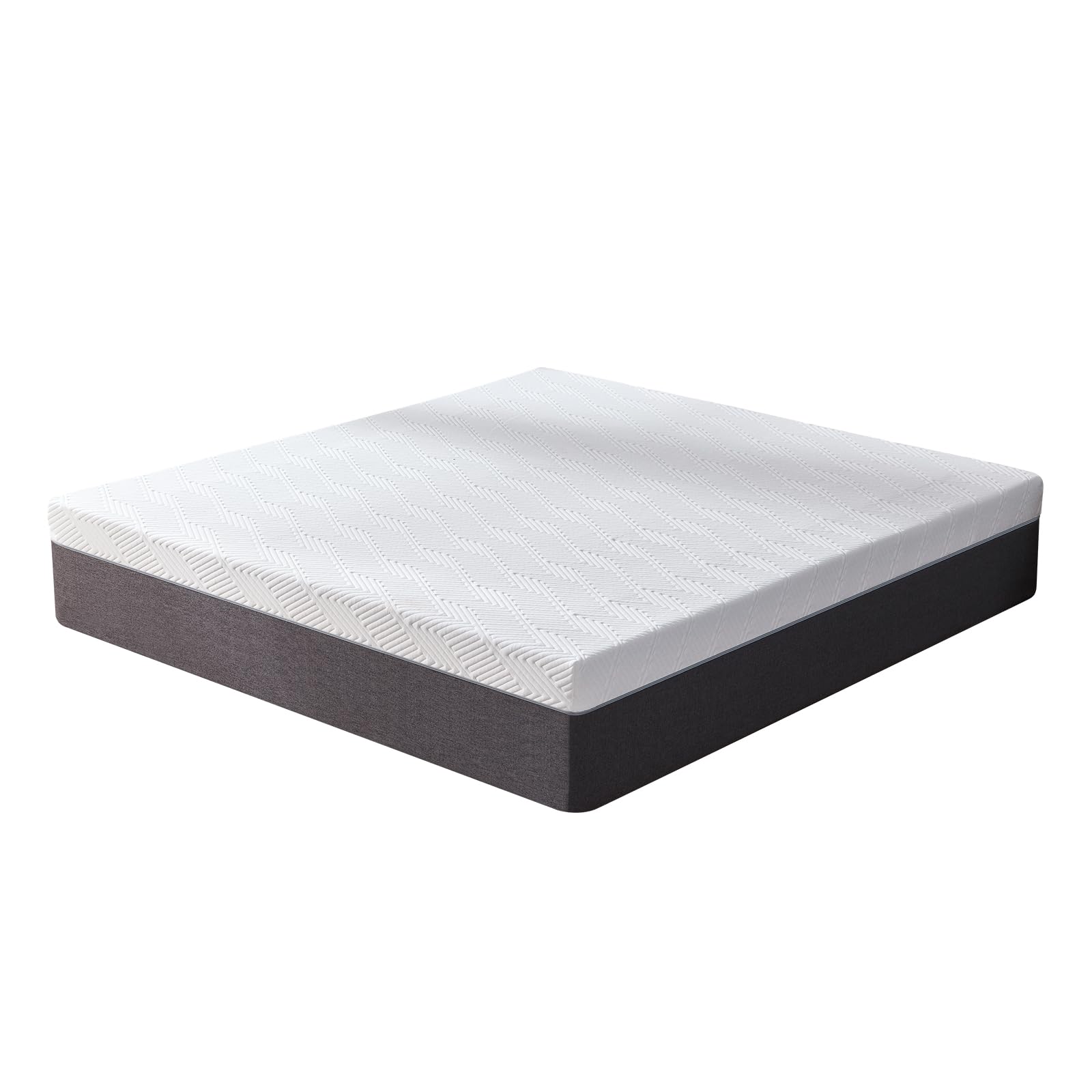 Lukace twin mattress in a cozy bedroom setup