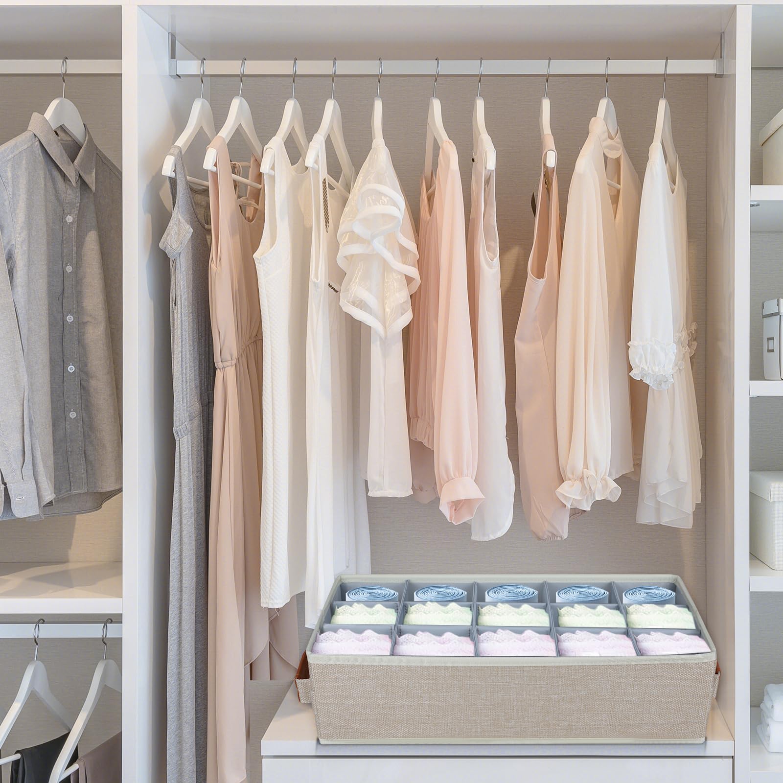 Lukeline detachable partitions simplify rearranging sections as needs shift.