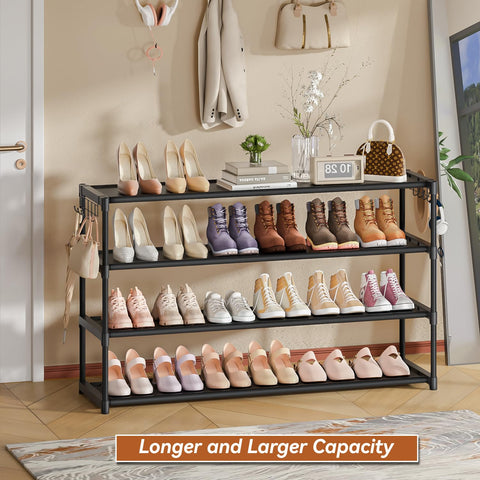 LUKYTOWER closet-placement keeps shoes neat and accessible