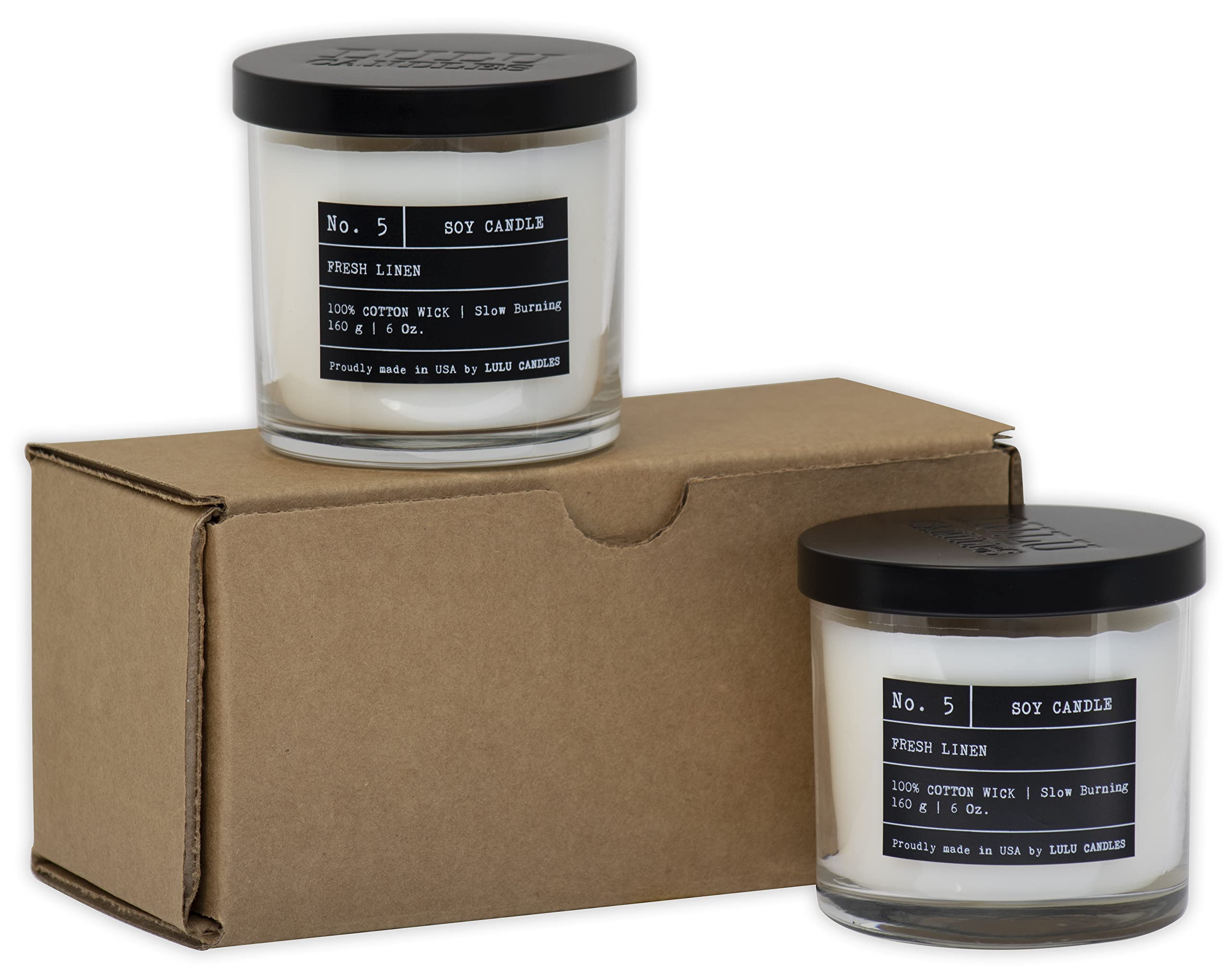 Lulu Candles 2-pack display emphasizes value and gifting convenience