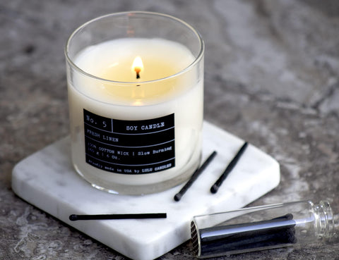 Lulu Candles gift-ready packaging signals thoughtful present options