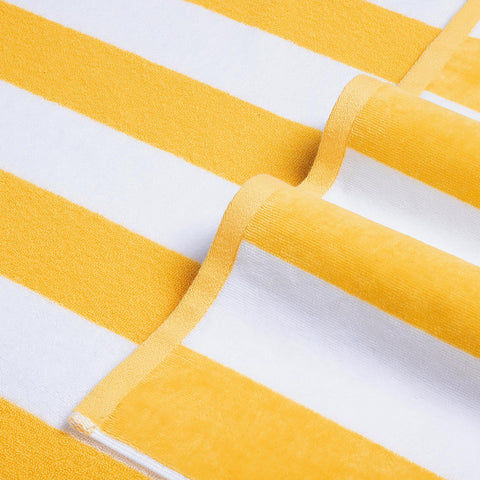 LULUHOME cabana striped pool towel large size ideal for poolside lounging