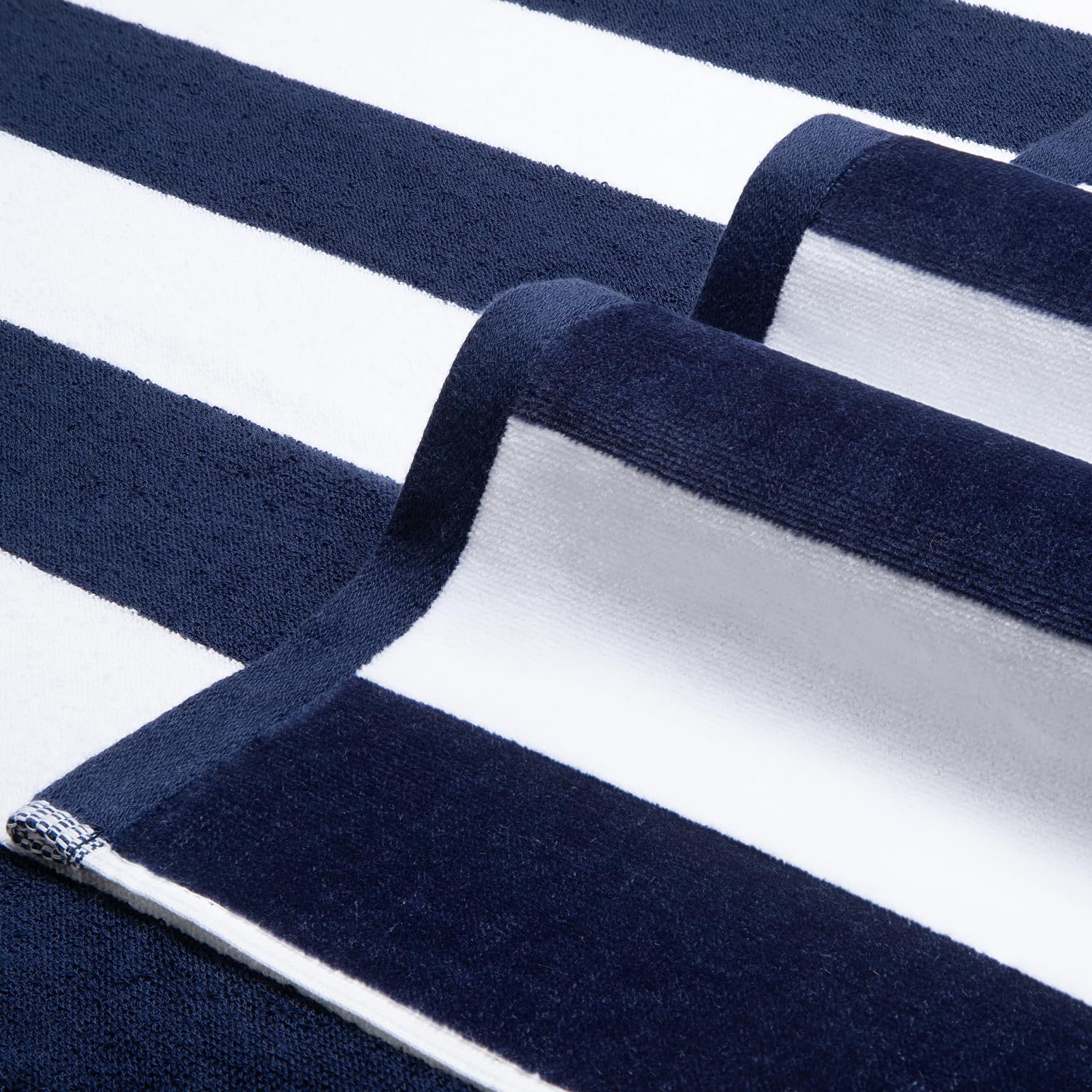 LULUHOME cabana striped towel delivers soft touch and spa-like feel after sun.