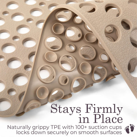 LUMA HOME fast-drain holes promote quick water flow and easier drying.