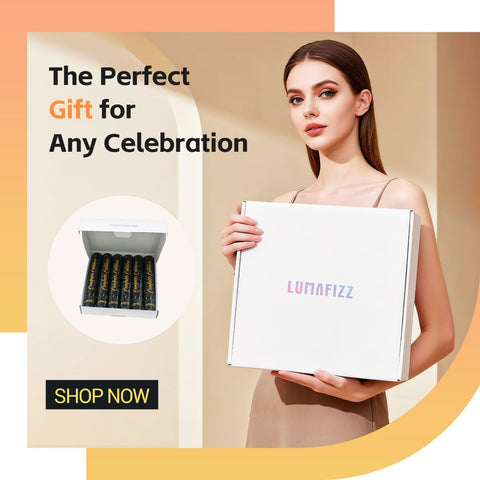 Lumafizz confetti cannon safety net ensures safe, controlled release.