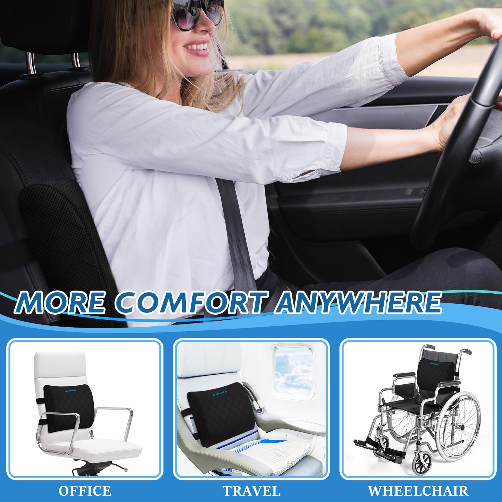 LumbarPal gift-ready packaging suited for office workers