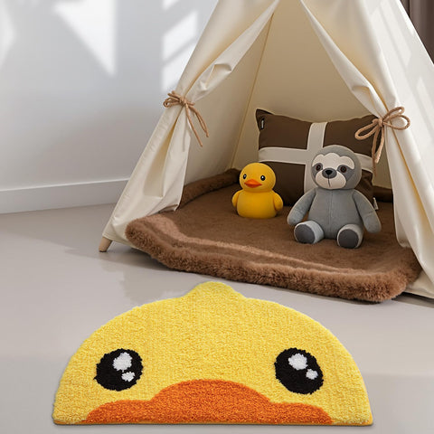 LUMI Cute Rubber Duck bath rug colorful, family-friendly style