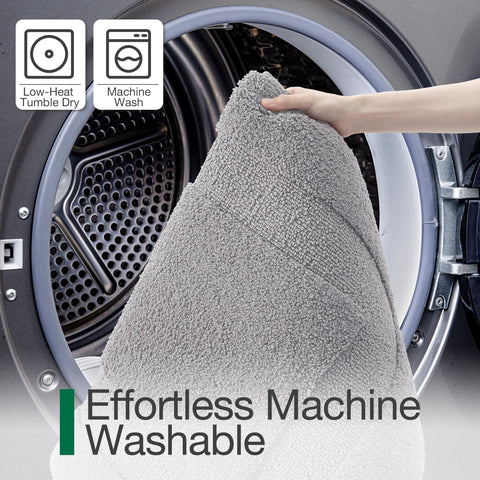 LUMI durable TPR backing bath rug in grey fits modern bathrooms