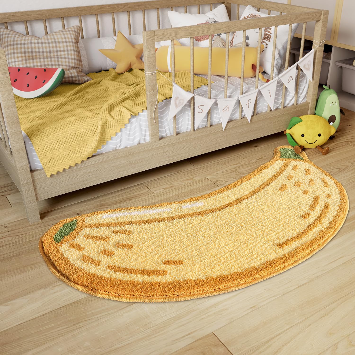 LUMI easy-care rug is machine washable for quick cleaning