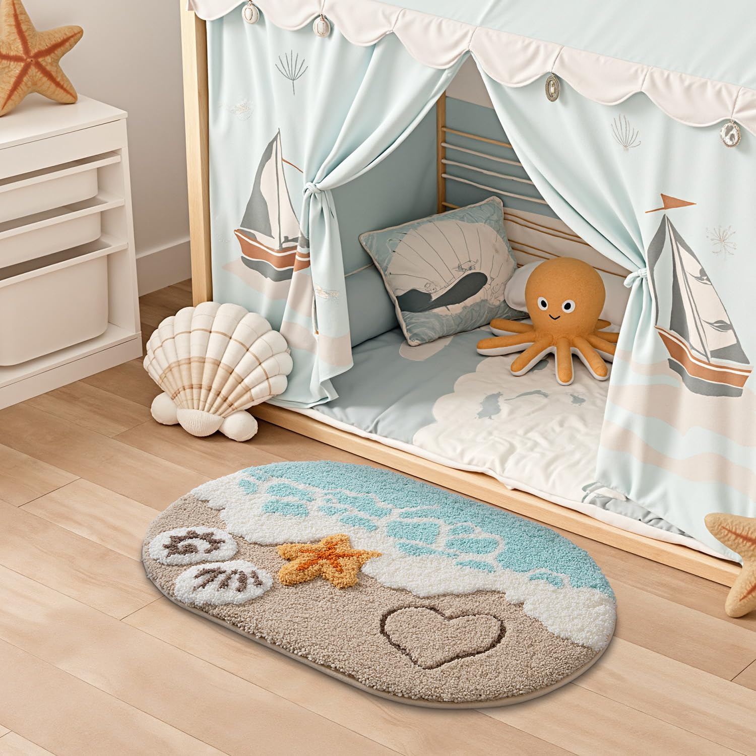 LUMI absorbent fibers wick moisture for dry floors after use