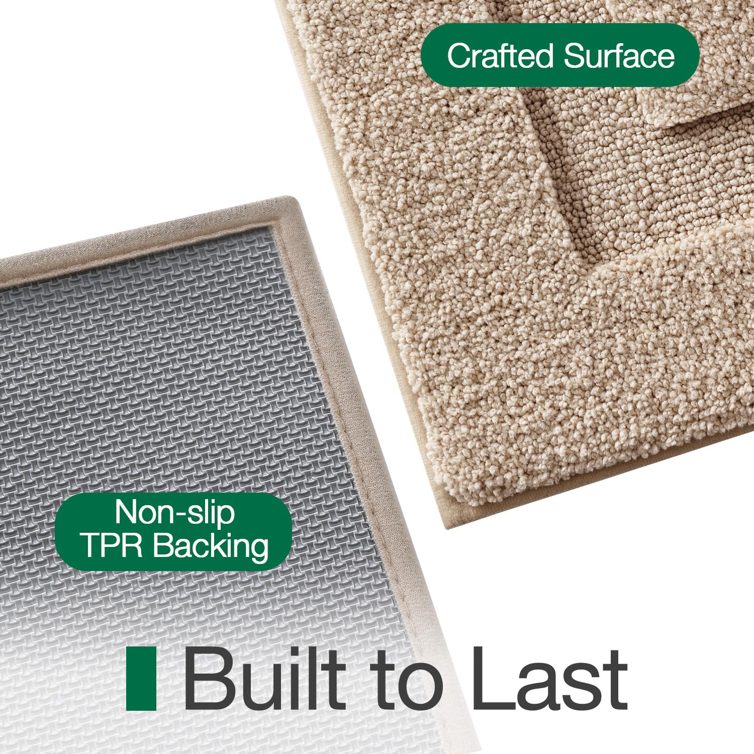 LUMI quick-dry design promotes faster drying after showers.