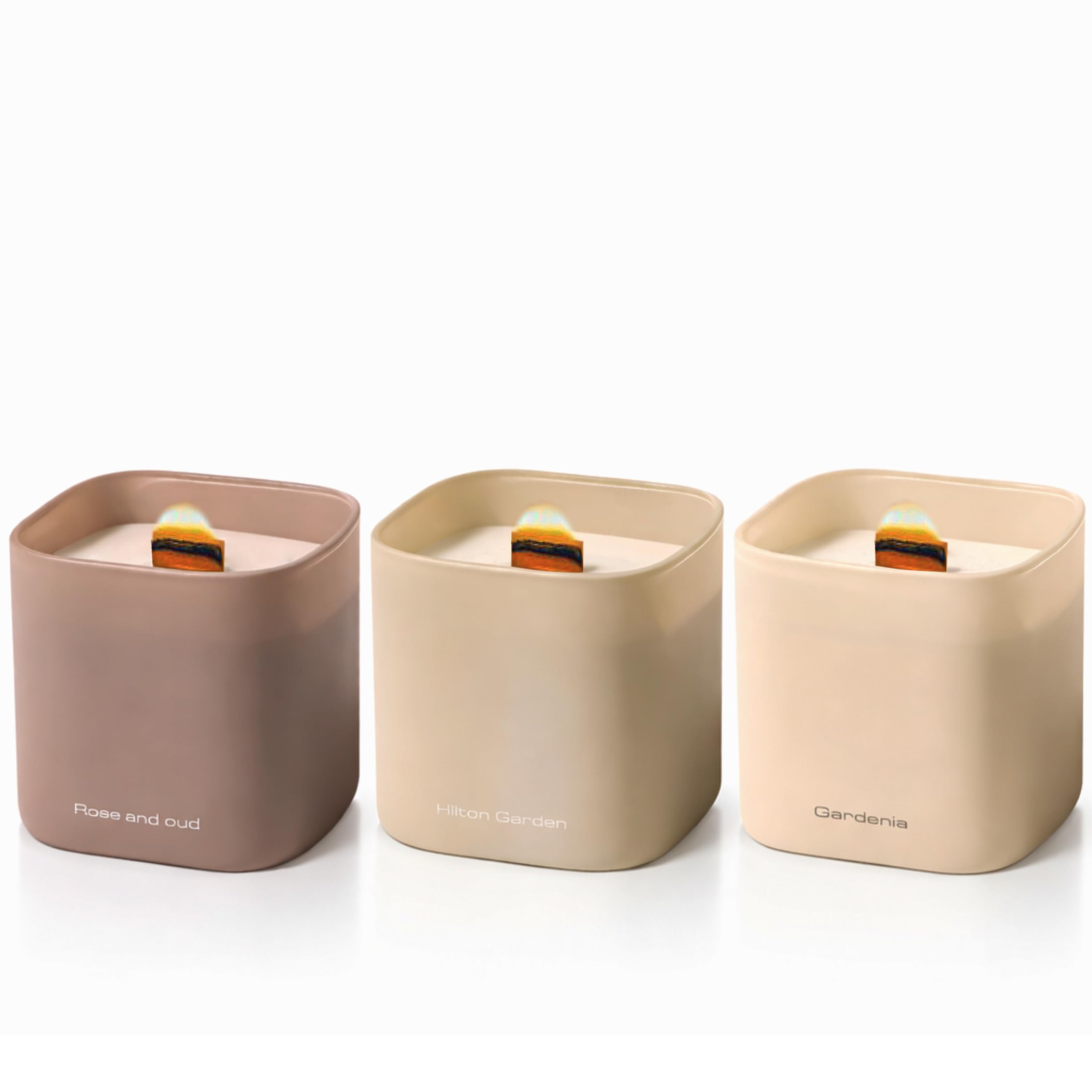 Lumi Brand Nature's Bloom Gardenia candle jar for calming ambiance