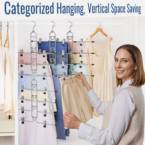 Lumigens adjustable clip spacing fits skirts, jeans, scarves and more.