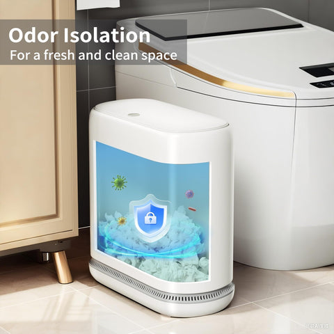Lumihom compact trash bin suitable for RVs, dorms, and small spaces.