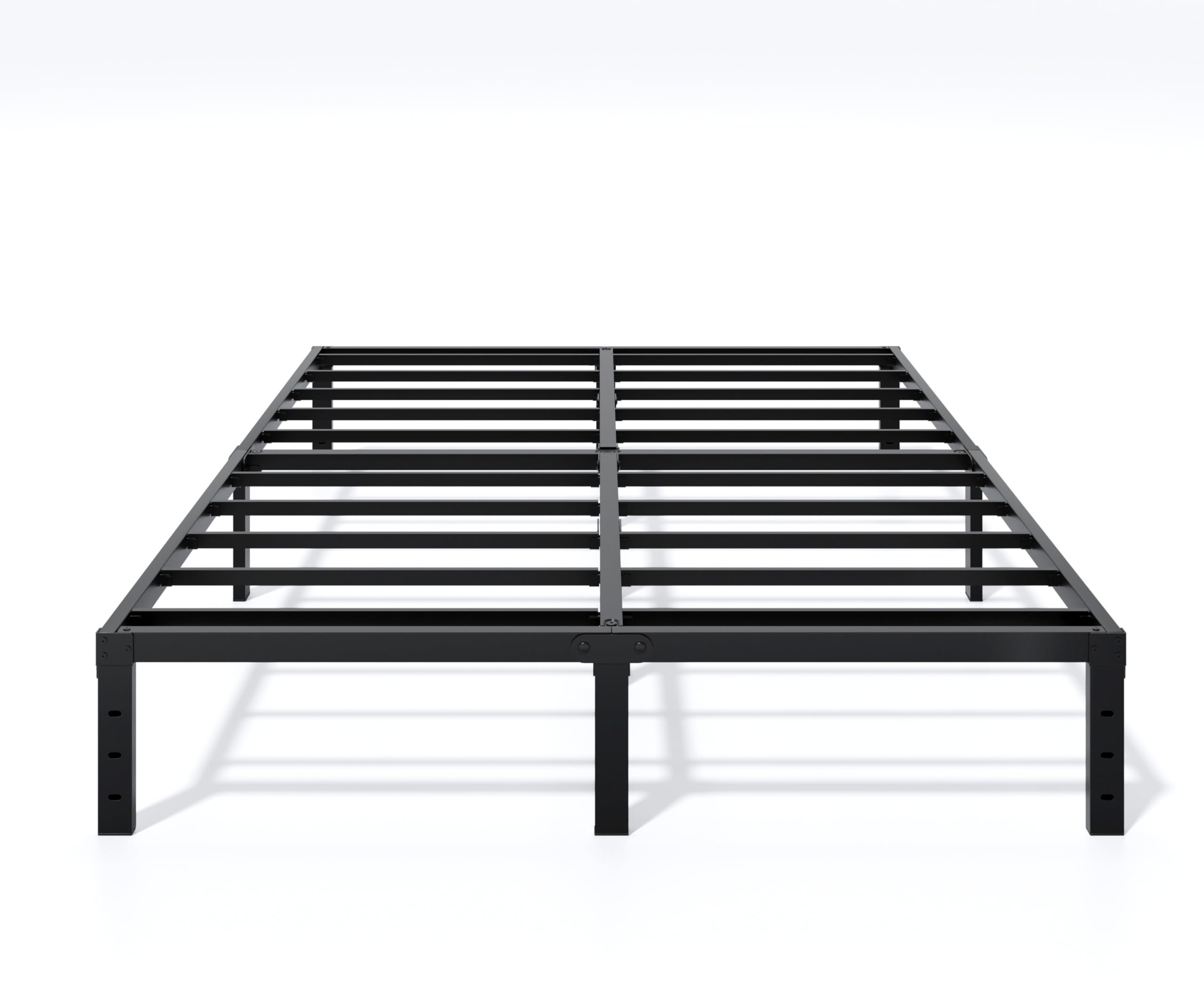 LUMUNANCE metal bed frame full size assembly for quick setup in busy bedrooms