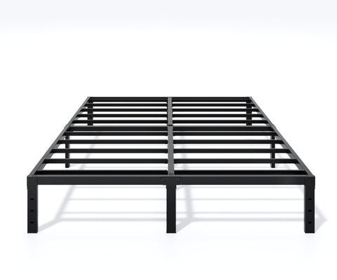 LUMUNANCE metal bed frame full size assembly for quick setup in busy bedrooms
