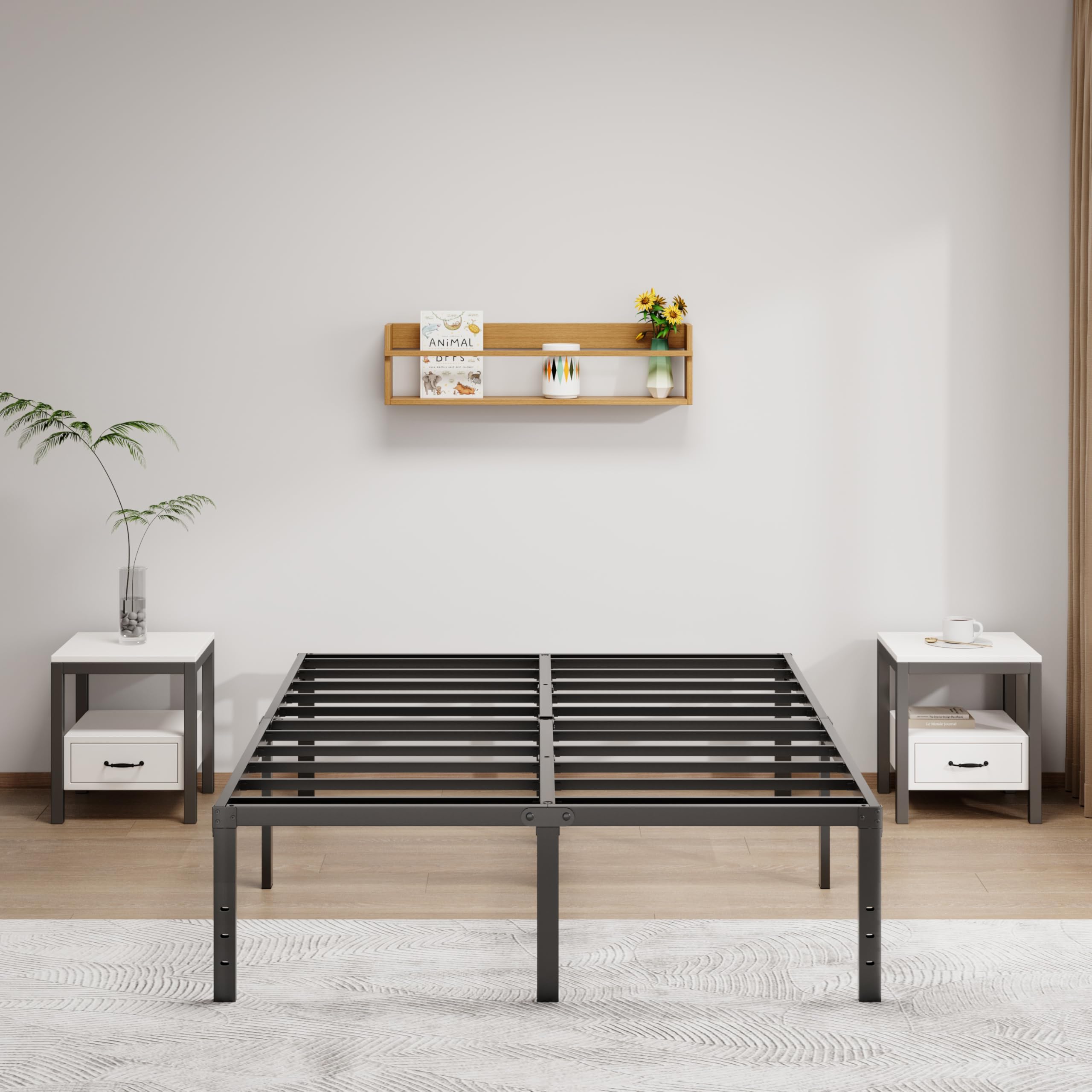 LUMUNANCE minimalist stylish design complements any bedroom décor.