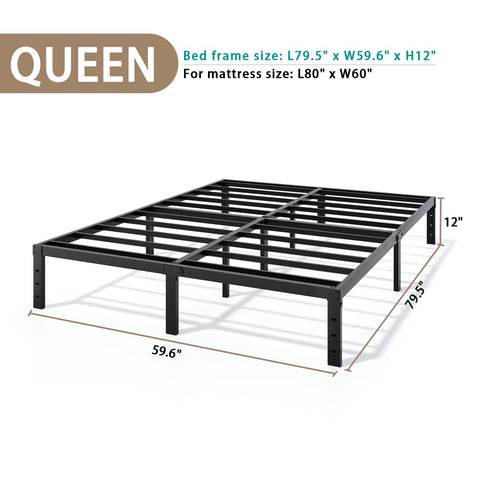 LUMUNANCE 12in underbed storage image highlights extra space for essentials.