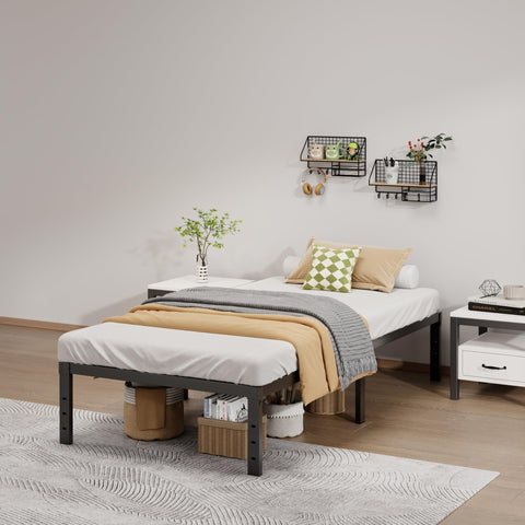 LUMUNANCE bed frame easy assembly demonstrates clear hardware and simple setup