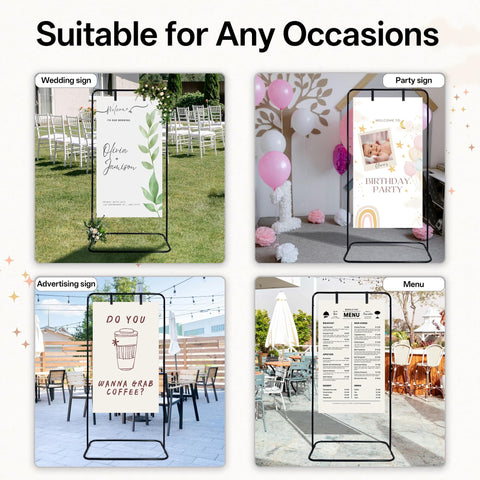 Lunirith wedding seating chart stand ready for events