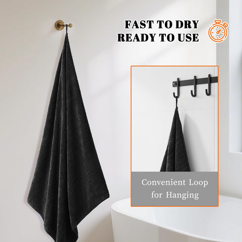 Lunoku machine-washable cold towels retain softness after washing