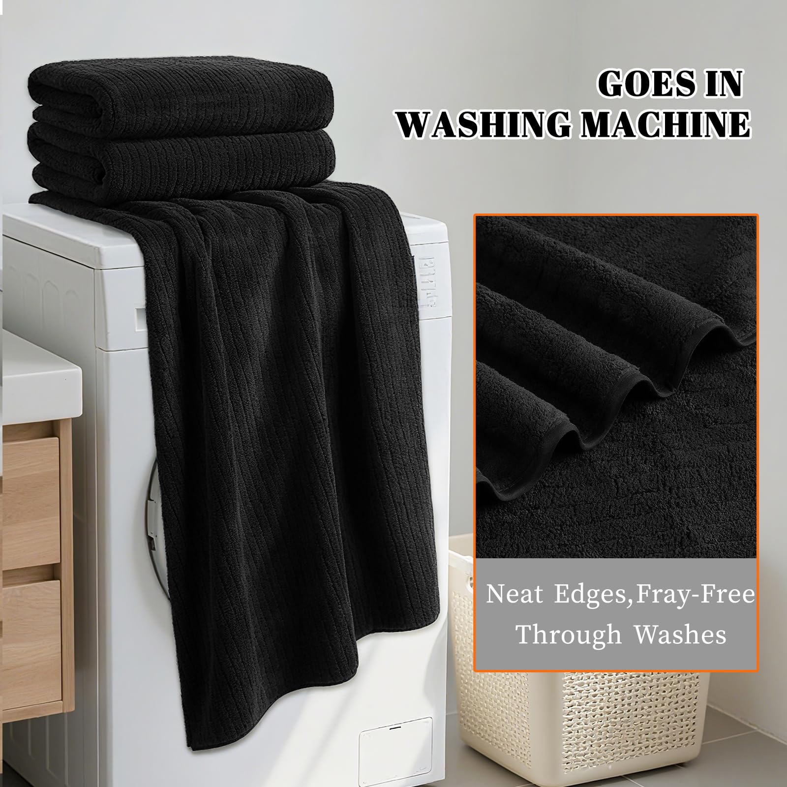 Lunoku hotel spa gym towels versatile for many spaces