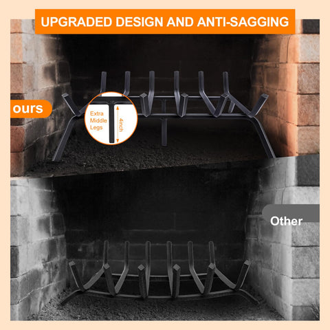 Luoieo cast iron grate for indoor and outdoor use.