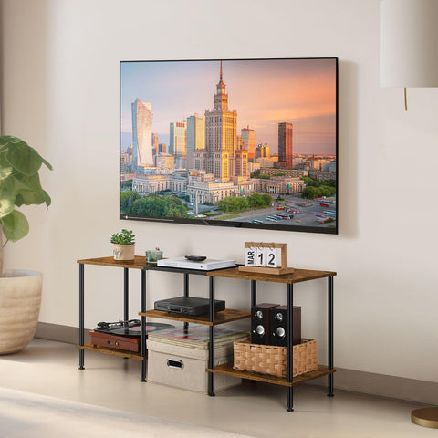 Luplom warm wood texture finish for a cozy living space atmosphere.