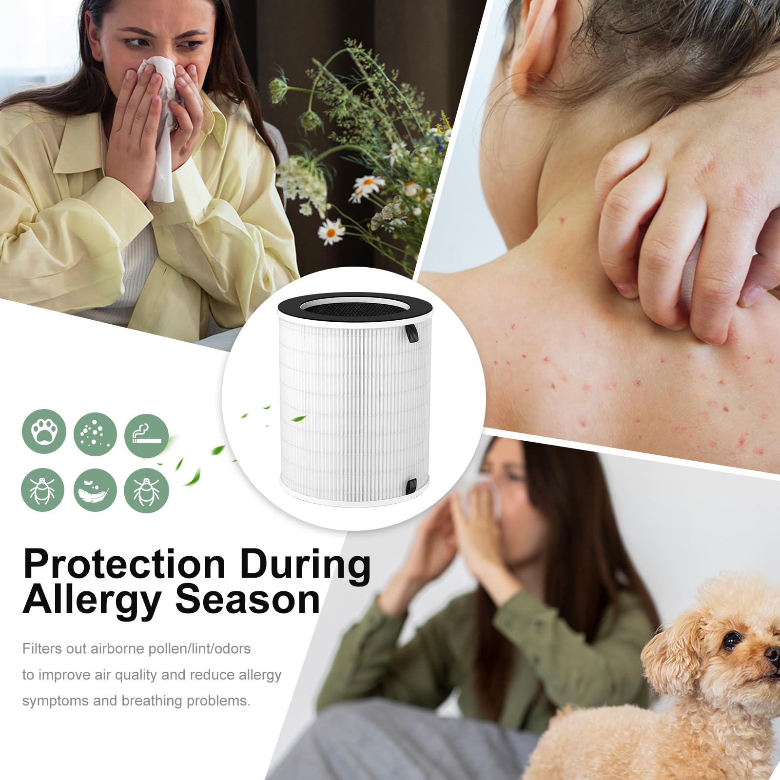 Luripid activated-carbon-layer-detail highlights odor control capability.