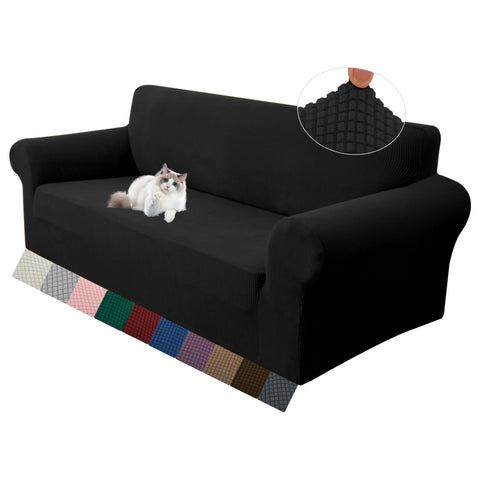 LURKA Stretch Loveseat Slipcover for full sofa offers seamless look and protection.