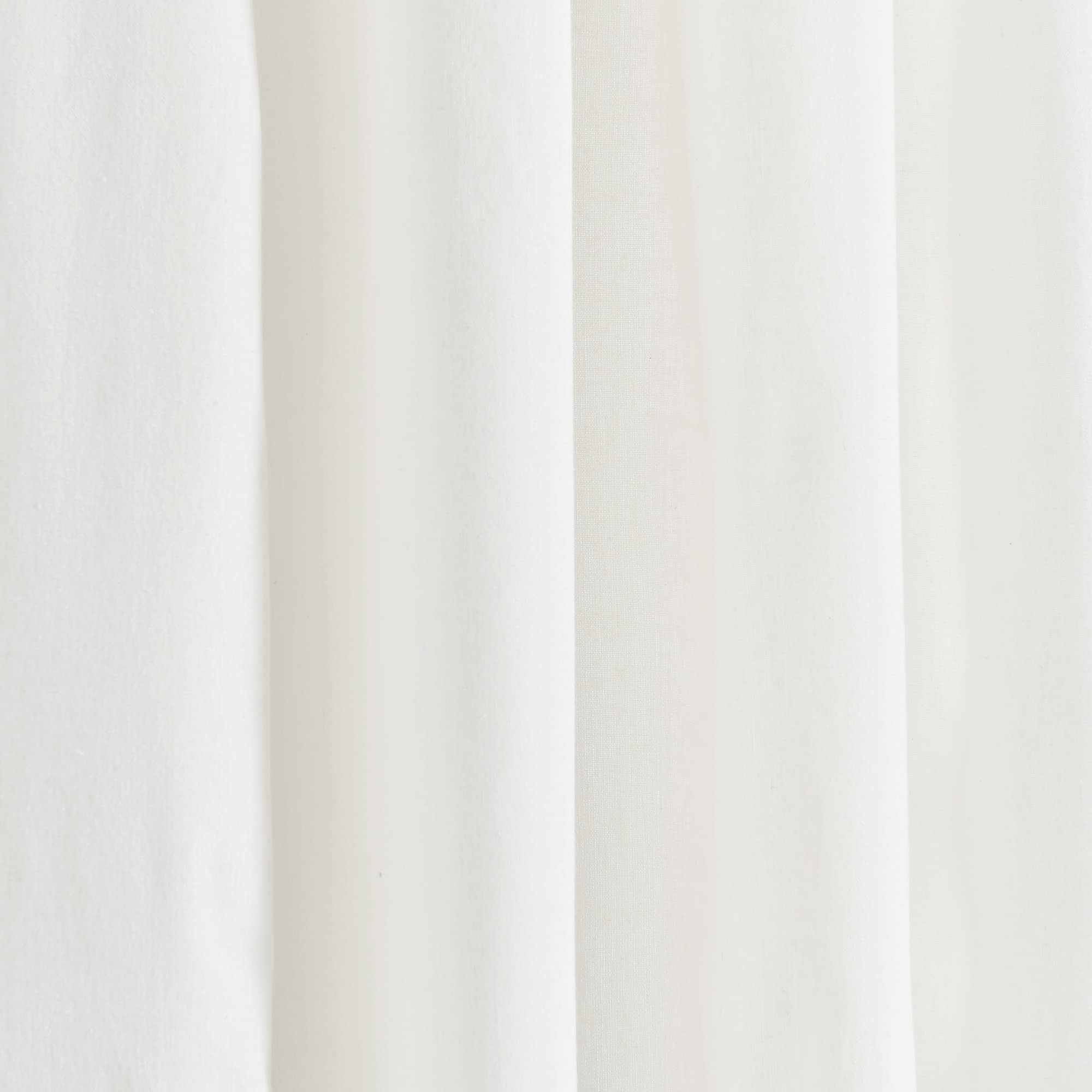 Lush Decor OEKO-TEX certified curtains with scalloped edge for safe, stylish drape.