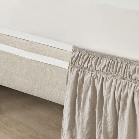 Lush Decor easy-install wrap-around design saves time without lifting the mattress.