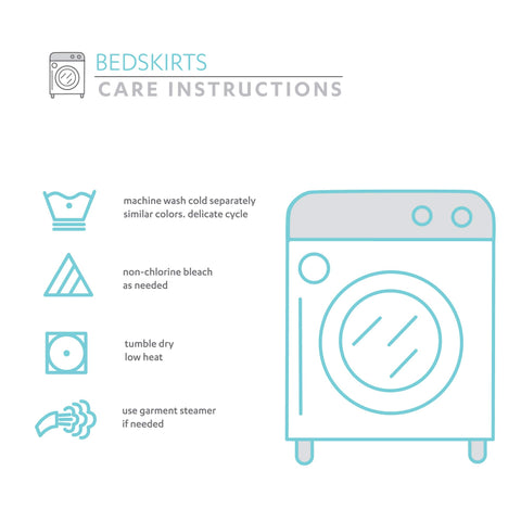 Lush Decor machine-wash cold-care keeps upkeep quick and simple.