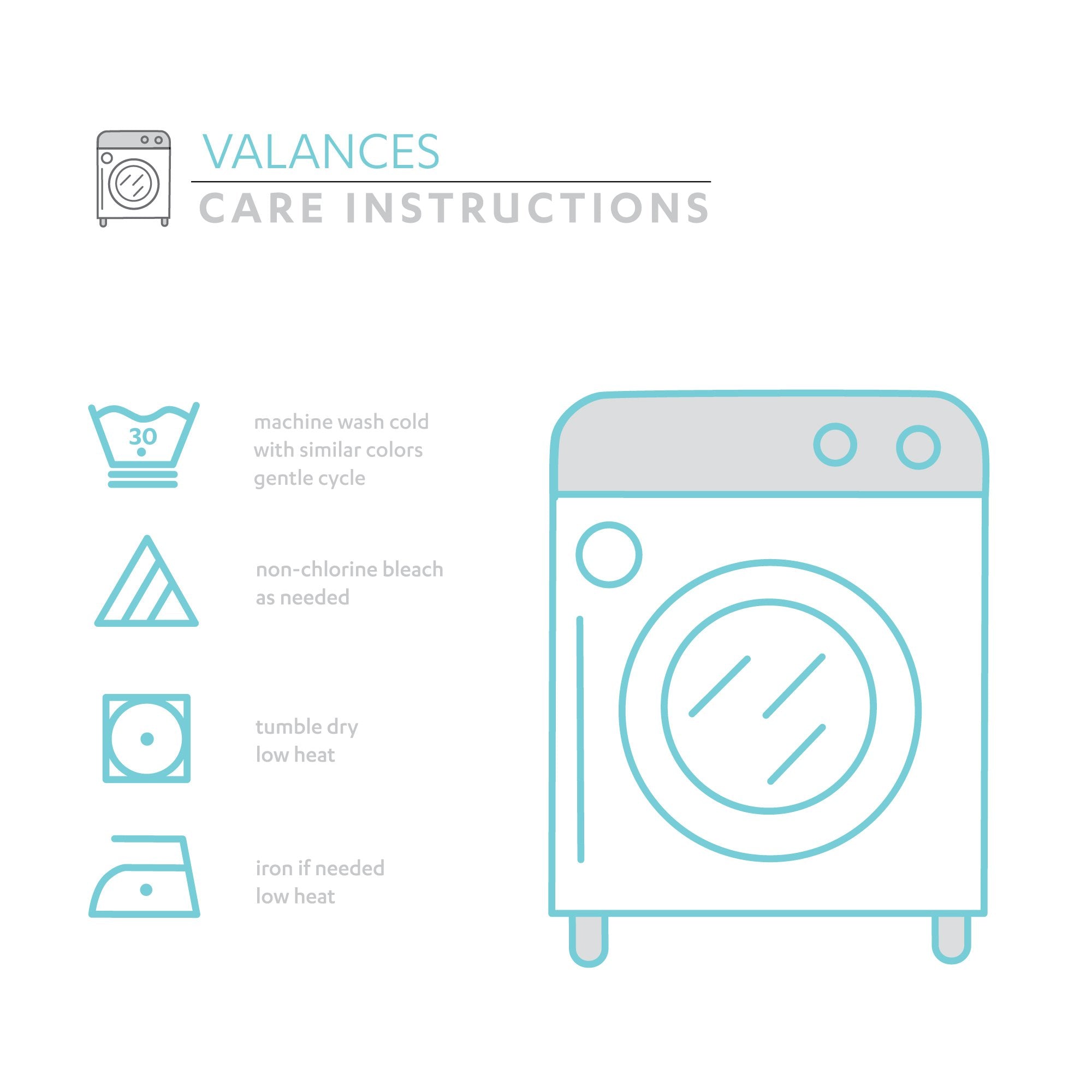 OEKO-TEX certified materials offer safe, easy-care curtains you can wash cold.