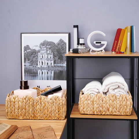 LUSYDECO nursery room basket helps keep toys neatly stored