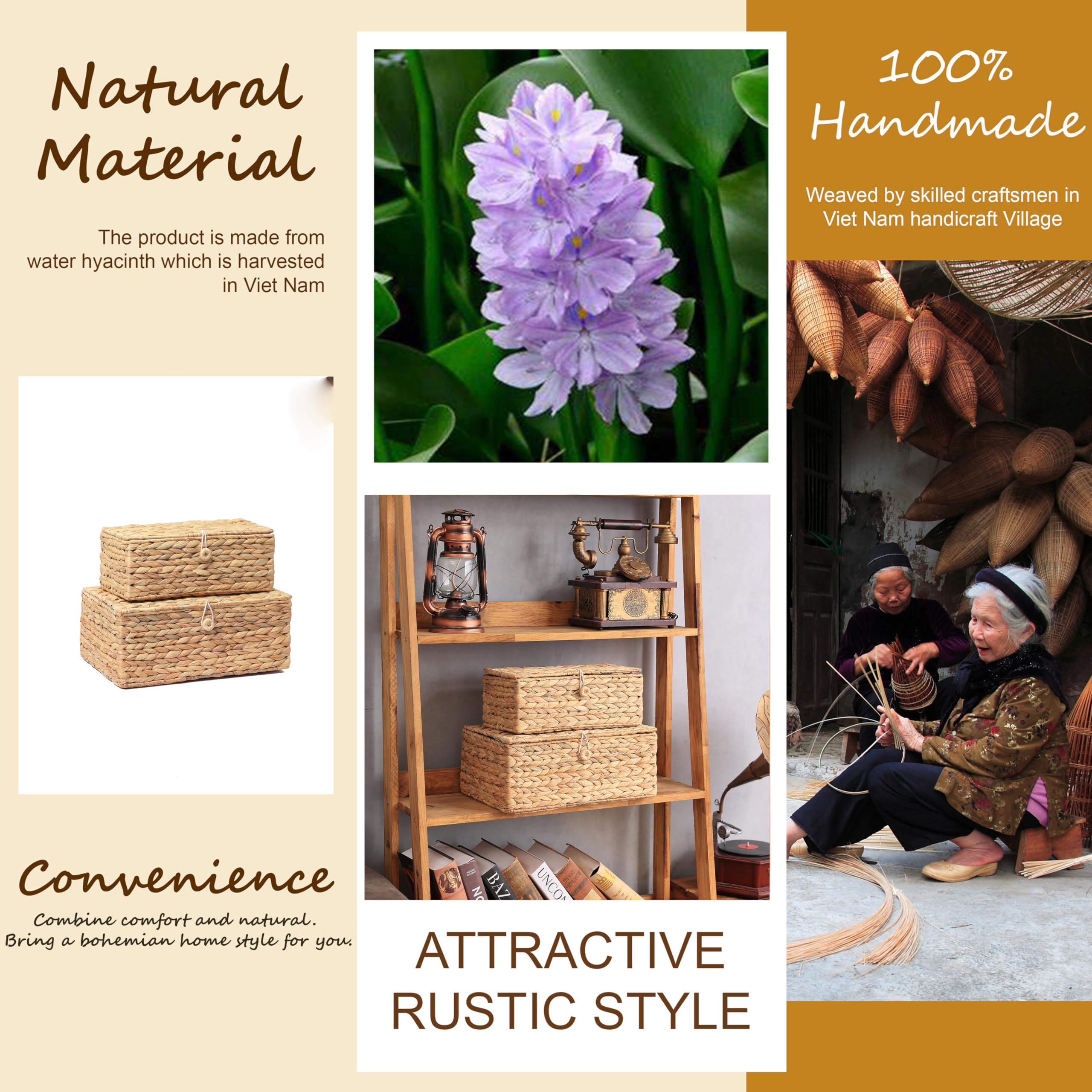 LUSYDECO shelf display organizer ideal for living rooms or entryways.