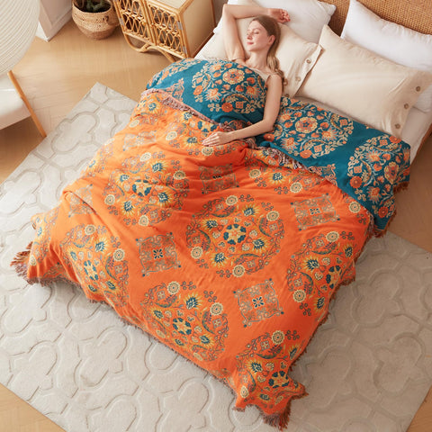 LUTBM 60x80 inch twin blanket fits beds and lounge spaces
