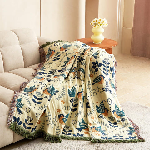 LUTBM Boho Throw Blanket gift-ready packaging for thoughtful presents.